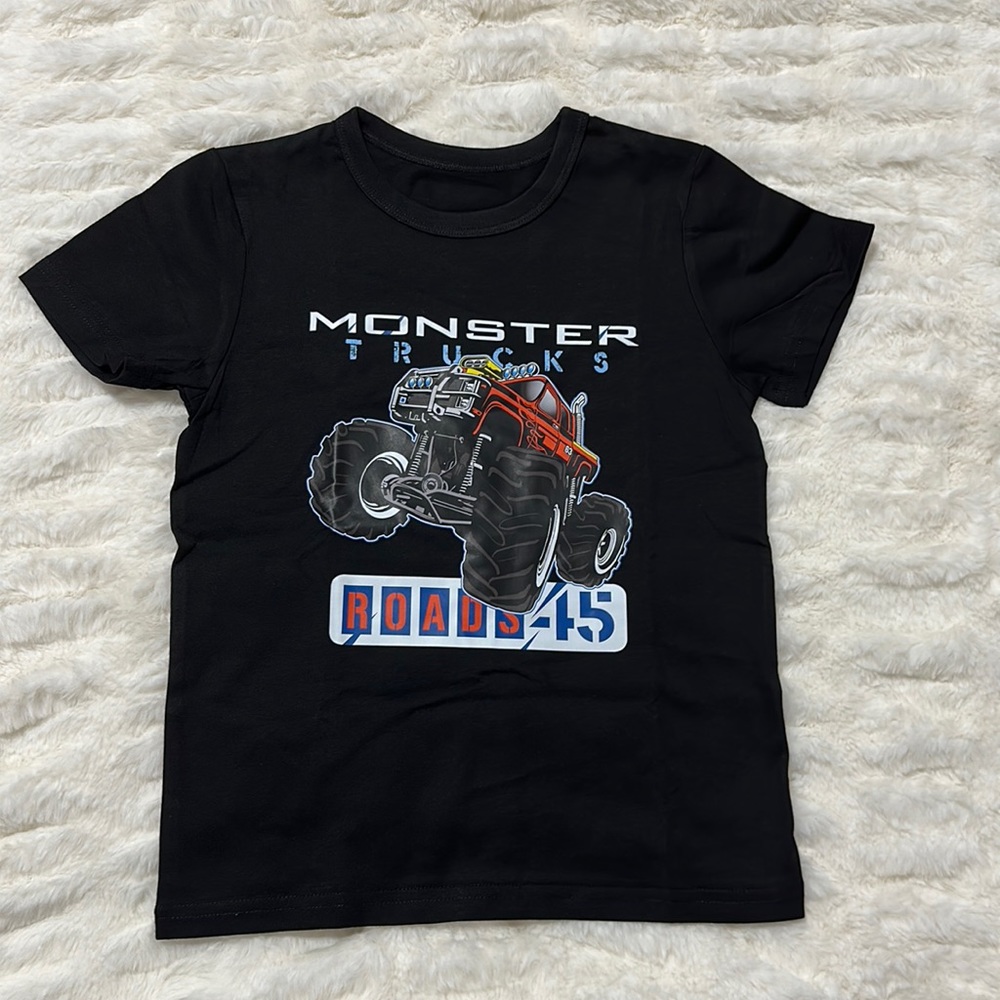 Monster Truck Boys T-shirt